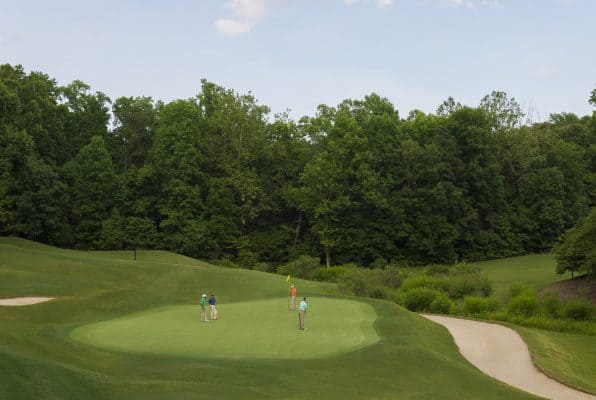 River Course 5th hole at Kingsmill