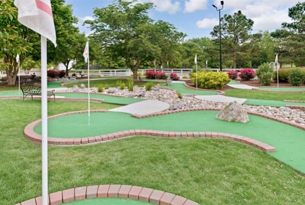 Miniature Golf Course at Powhatan Resort