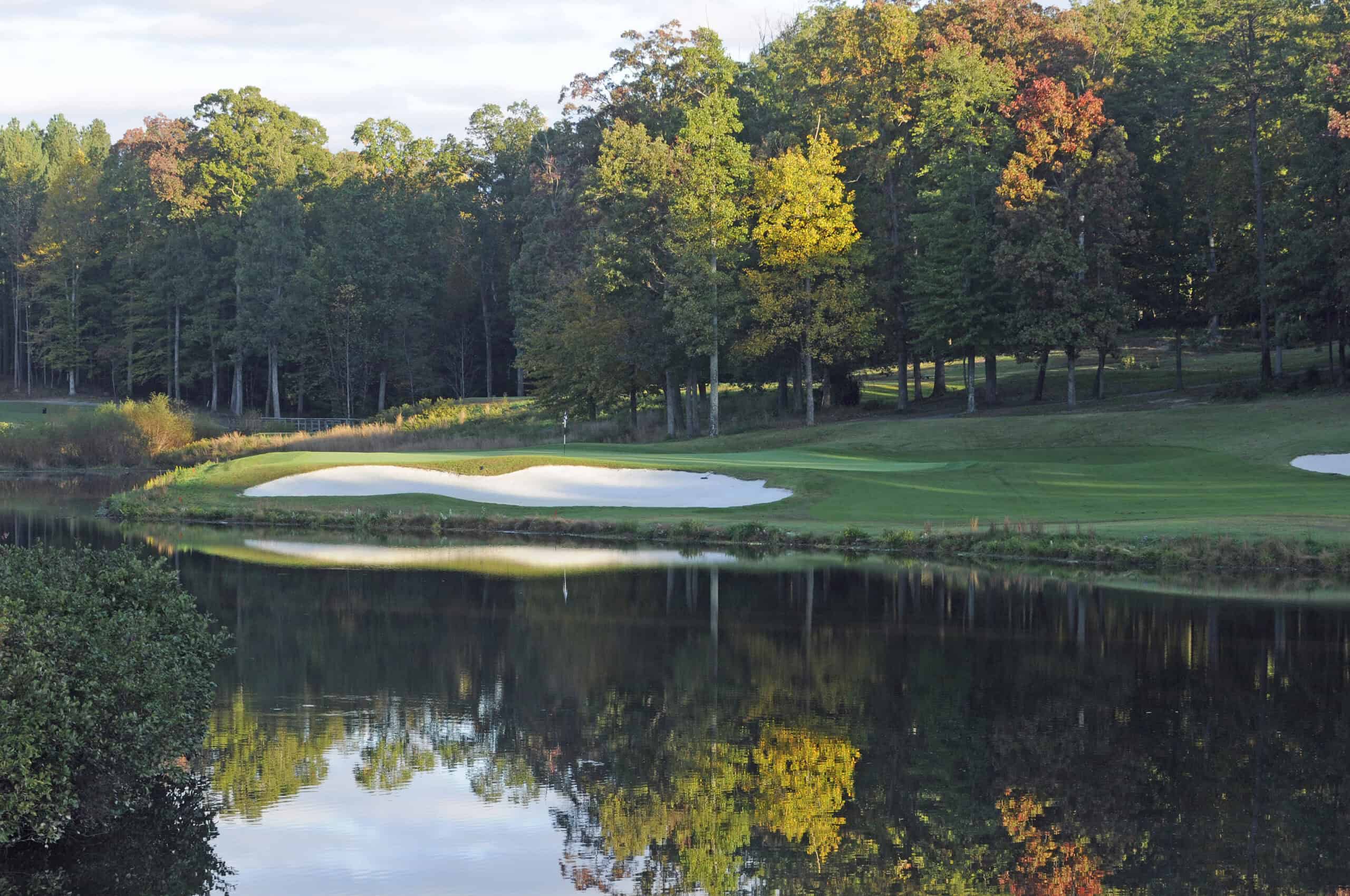 2nd hole at Augustine Golf Club