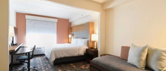 Lobby at the Holiday Inn and Conference Center Fredericksburg